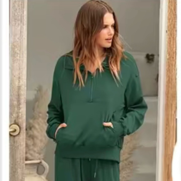 🆕 Pretty Garden | Hunter Green 2 Pc Activewear Set NWT - Picture 5 of 12